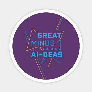 Great Minds AI Statement Magnet